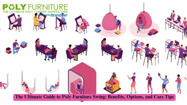 poly furniture swing